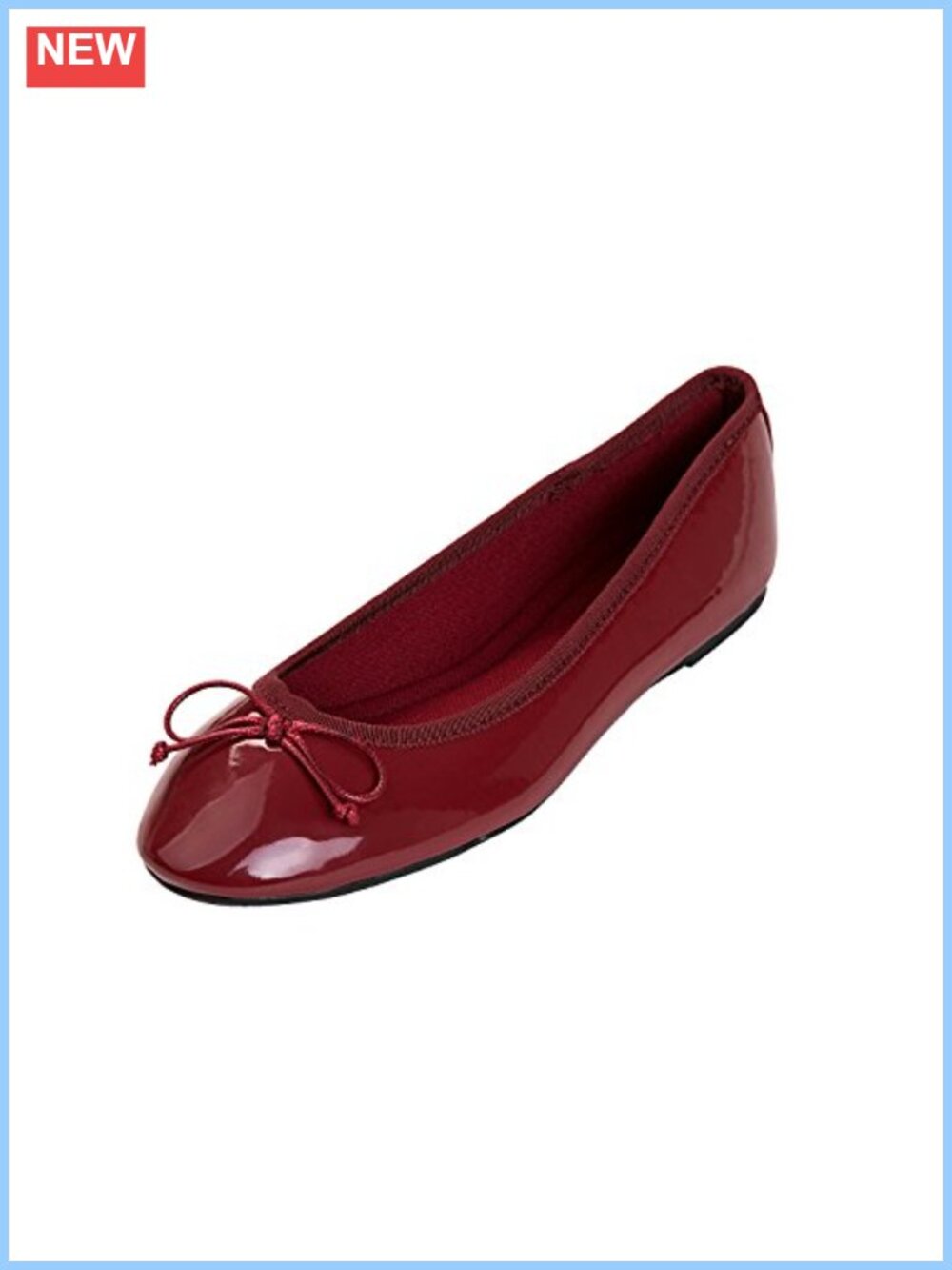 Women's Memory Foam Cushion Ballet Flats Round Toe Slip-On Walking